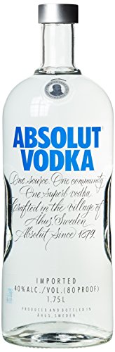 Absolut 40 prozent Wodka (1 x 1.75 l) von Absolut Vodka