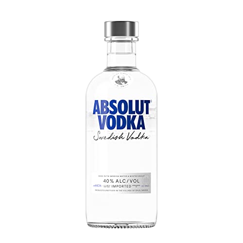 Absolut Vodka Original – Absolute Reinheit und einzigartiger Geschmack in ikonischer Apothekerflasche – Ideal für Cocktails und Longdrinks – 1 x 0,5 l von Absolut Vodka