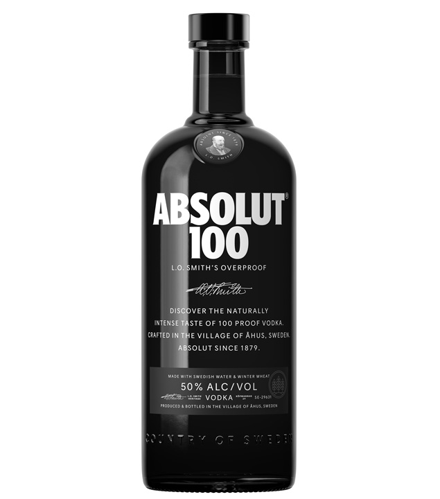 Absolut 100 Vodka  (50 % vol., 1,0 Liter) von Absolut