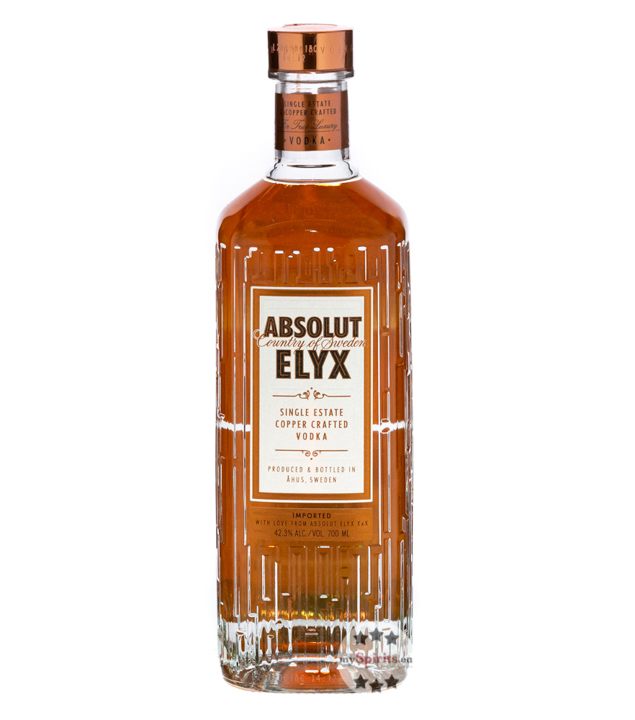 Absolut Elyx Handcrafted Vodka 0,7l (42,3 % vol., 0,7 Liter) von Absolut
