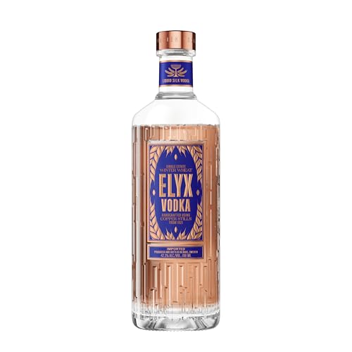 Absolut Vodka Elyx – Per Hand destillierter Luxus-Vodka aus Schweden – Premium-Vodka in edler Flasche – 1 x 0,7 l von Absolut Vodka