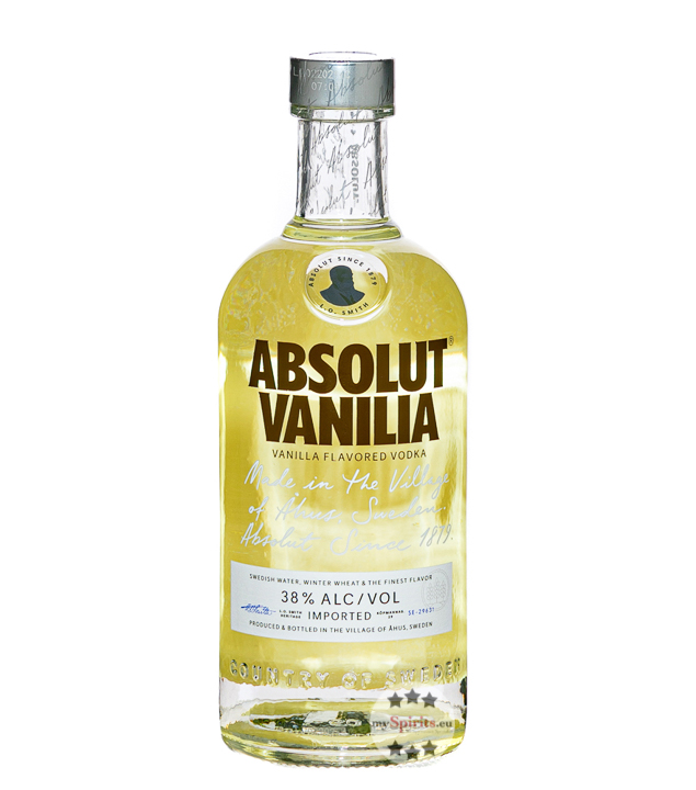 Absolut Vanilia Vodka 0,7l (38 % vol., 0,7 Liter) von Absolut