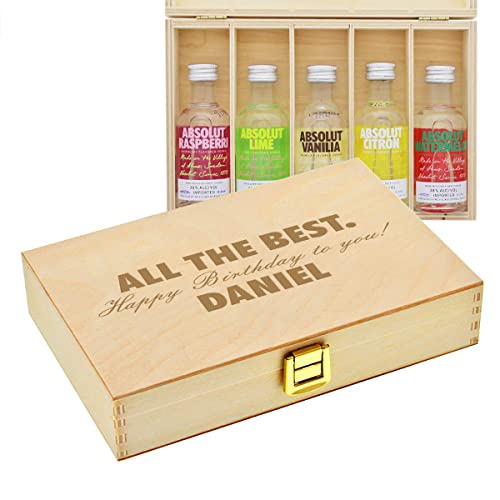 Absolut Vodka Geschenk-Collection mit Ihrer individuellen Gravur - Die kultige Geschenkidee von Absolut