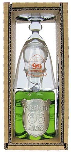 Absinth - 66 Abtshof Single-Set 66% Vol. - 0,2l incl. Absinthlöffel & -glas Absinth - 66 Abtshof Single-Set 66% Vol. - 0,2l incl. Absinthlöffel & -glas von Absinth
