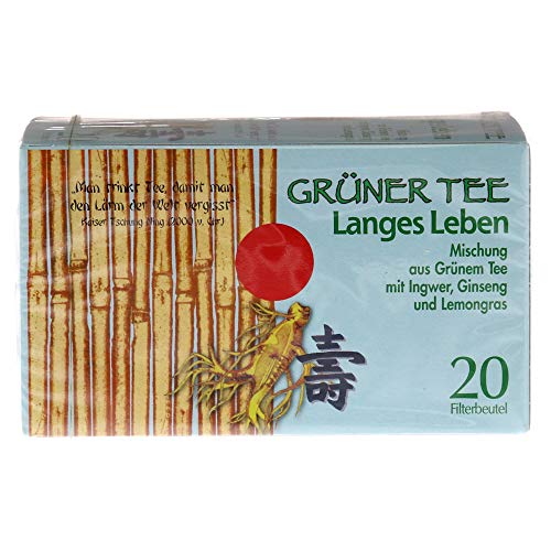 Abtswinder Naturheilmittel Grüner Tee "Langes Leben" Filterbeutel, 1er Pack (1 x 947 g) von Abtswinder Naturheilmittel
