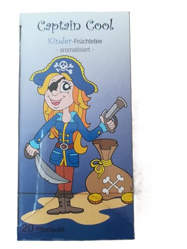 "Captian Cool"-Kinder-Früchtetee (aromatisiert), Früchtetee mit Zitrusfrüchtegeschmack und Zitronengras, Inhalt: 20 Teebeutel von Abtswinder Naturheilmittel