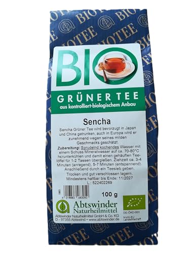 "Sencha" - Grüner Tee, Beutel mit losem Tee, Inhalt: 100 g von Abtswinder Naturheilmittel