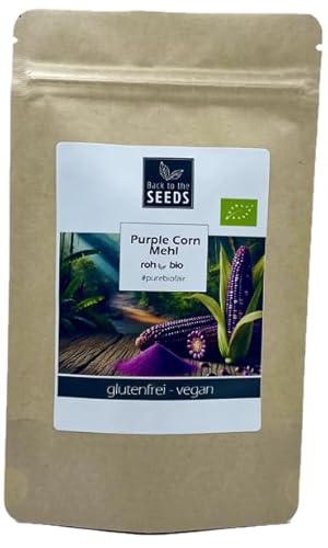 Purple Corn Mehl - 400g - Bio - Rohkostqualität Purple Corn Mehl - 400g - Bio - Rohkostqualität von AcanChia