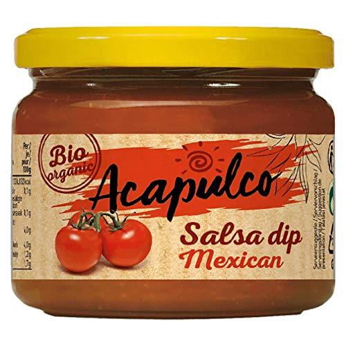 Acapulco, Bio Mexican Salsa Dip, Dip für Tortilla Chips, 1x 0,26 kg von Acapulco