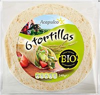 Tortilla Wrap - 6 Stück 2 x 240 gr von Acapulco