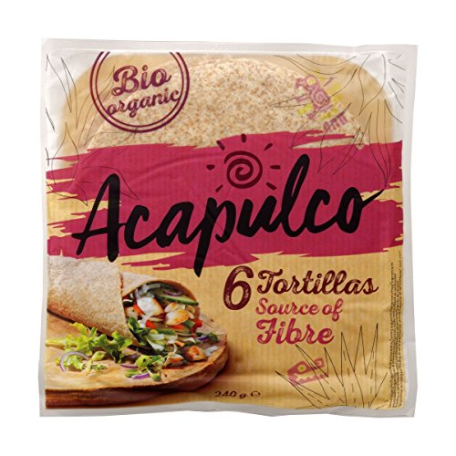 Acapulco Tortilla Wrap Weizen + Kleie, 240 g Acapulco Tortilla Wrap Weizen + Kleie, 240 g von Acapulco