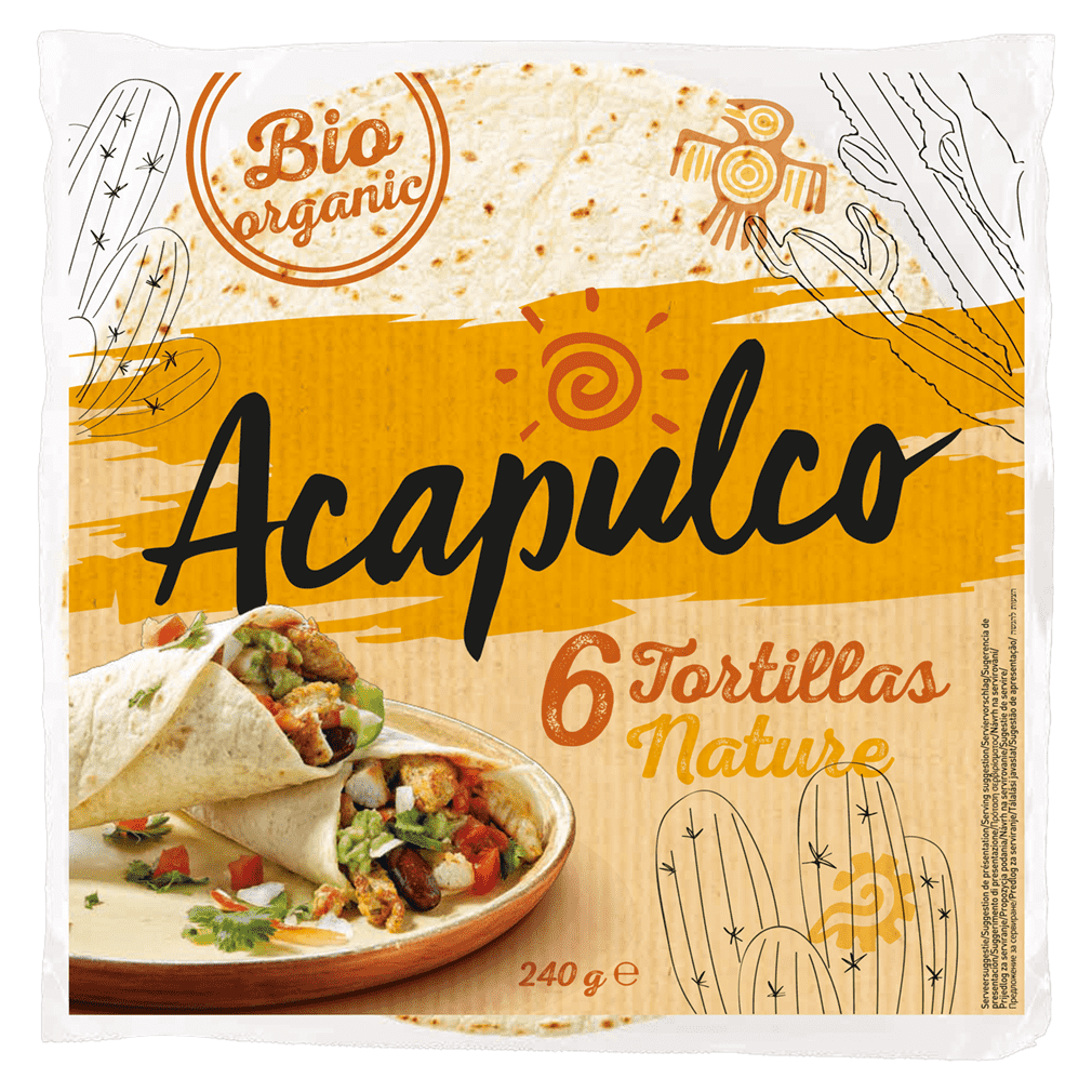 Bio Tortilla Wraps Bio Tortilla Wraps von Acapulco