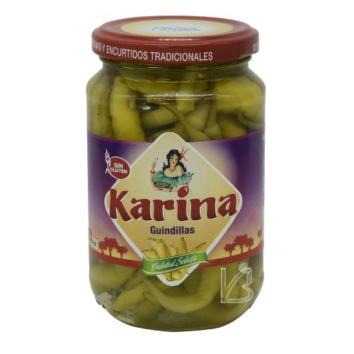 Karina Guindillas - Grüne Pepperoni im Glas 150 g von Aceitunas Karina