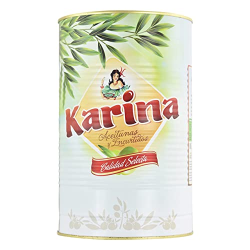 Aceitunas Karina grüne Manzanilla-Oliven ohne Stein, Dose, 2 kg von Aceitunas Karina