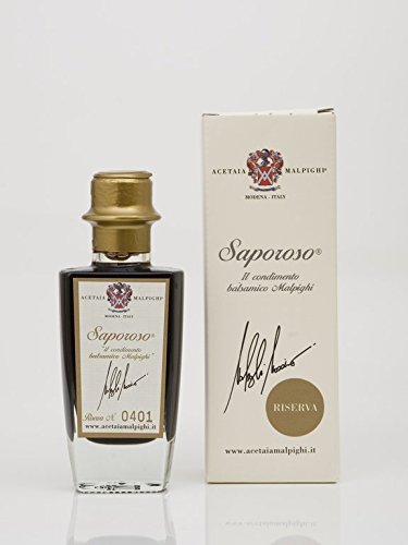 Acetaia MALPIGHI Aceto Balsamico di Modena Saporoso di RISERVA 200ml Acetaia MALPIGHI Aceto Balsamico di Modena Saporoso di RISERVA 200ml von Acetaia Malpighi