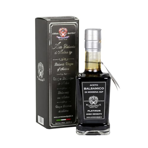 Acetaia Malpighi - VINAIGRE BALSAMIQUE DE MODENA I.G.P. PREMIUM PLATINE (DENSITE 1.36) 250ML von Acetaia Malpighi