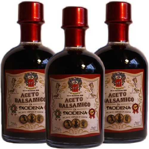 3x Bertoni Aceto Balsamico di Modena IGP '3 Medallien', 250 ml 3x Bertoni Aceto Balsamico di Modena IGP '3 Medallien', 250 ml von Acetaia del Casato Bertoni
