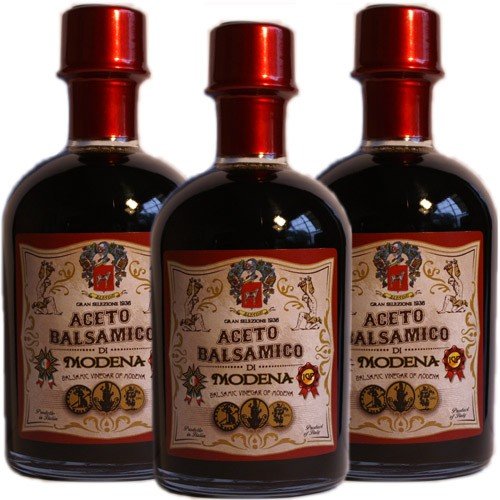 3x Bertoni Aceto Balsamico di Modena IGP '3 Medallien', 250 ml von Acetaia del Casato Bertoni