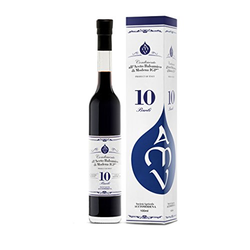 10 Fässer - Gewürz mit GGA Modena Balsamico essig 100ml von Acetomodena