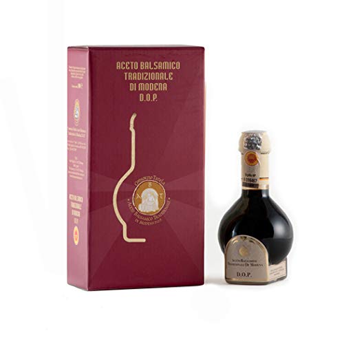 Traditioneller Balsamico essig aus Modena GU Affinato 12 Jahre Red Box 100 ml von Dttra