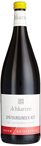 Achkarren Spätburgunder Rotwein Qualitätswein trocken (1 x 1 l) von Achkarren