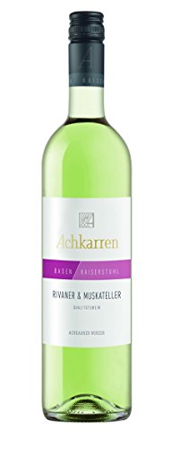 Achkarrer Rivaner & Muskateller Cuvée Qualitätswein feinfruchtig/halbtrocken (6 x 0.75 l) von Achkarrer