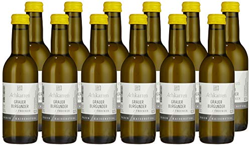 Achkarren Grauburgunder Qualitätswein trocken (12 x 0.25 l) von Achkarren