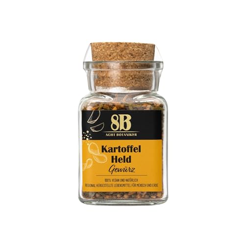 Acht Botaniker vom Hof Bodengut – Gewürzmischungen mit Charakter | Aus eigenem Anbau, handgemacht & naturrein | Direkt vom Feld in die Küche, Kartoffel Held 76g Glas Acht Botaniker vom Hof Bodengut – Gewürzmischungen mit Charakter | Aus eigenem Anbau, handgemacht & naturrein | Direkt vom Feld in die Küche, Kartoffel Held 76g Glas von Acht Botaniker