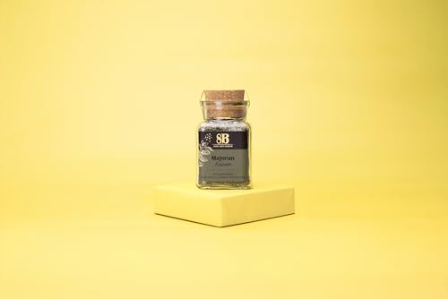 Acht Botaniker vom Hof Bodengut – Kräutermischungen aus naturbelassenen Zutaten – Handgemacht in Deutschland – Ohne Zusatzstoffe – Vegan und nachhaltig verpackt, Majoran 13g Glas Acht Botaniker vom Hof Bodengut – Kräutermischungen aus naturbelassenen Zutaten – Handgemacht in Deutschland – Ohne Zusatzstoffe – Vegan und nachhaltig verpackt, Majoran 13g Glas von Acht Botaniker