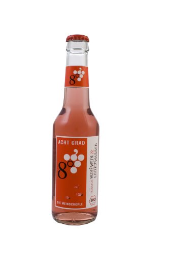 Acht Grad Bio Weinschorle rosé (12 x 0.275 l) von Acht Grad