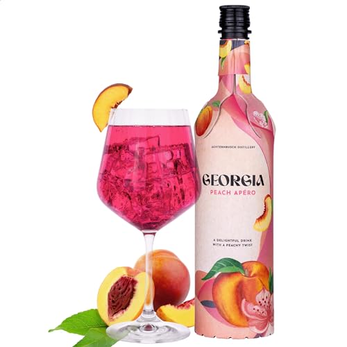 GEORGIA PEACH APÉRO | 70cl | 24% Vol. | a delightful drink with a peachy twist for your Spritz | Pfirsich Aperitif von Achternbusch