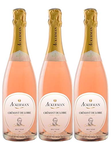 Ackerman Cuvée Privée Rosé Brut - AOP Crémant de Loire (3 x 0.75 l) von Ackerman