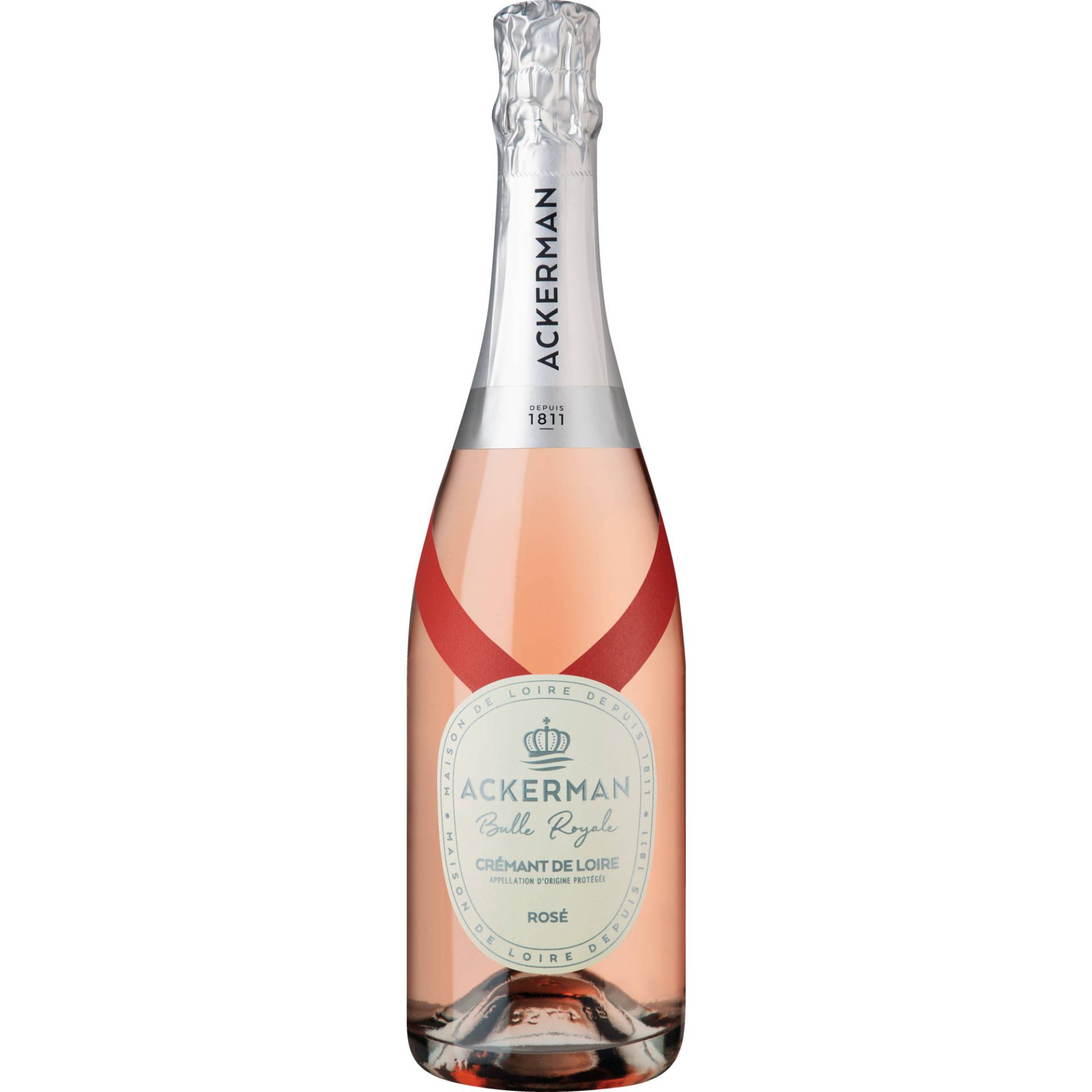 Ackerman Bulle Royale Rosé, Brut, Crémant de Loire AOP, Loire, Schaumwein Ackerman Bulle Royale Rosé, Brut, Crémant de Loire AOP, Loire, Schaumwein von Ackermann, St. Hilaire - St. Florent, France
