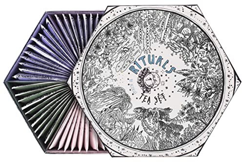 ACORUS | Rituals Tee Set | Natürliche Tee Geschenkset mit 6 Geschmacksrichtungen | Erstellen sie Ihre Täglichen Rituale | Tee Geschenk | Teebox mit 60 Kräuter Teebeutel von Acorus