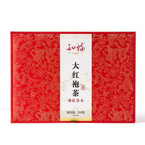 Da Hong Pao-Tee -C Fujian Rock Oolong-Tee mit Losen Blöttern, Schachtel, Goldene und Klare Suppe, Orchideenduft, Einzeln Verpackt, 24 Packungen, Zum Da Hong Pao-Tee -C Fujian Rock Oolong-Tee mit Losen Blöttern, Schachtel, Goldene und Klare Suppe, Orchideenduft, Einzeln Verpackt, 24 Packungen, Zum von Acouto
