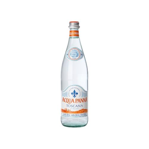 Acqua Panna Toscana Quellwasser, 250 ml Glasflasche (12 Stück, insgesamt 2,993 ml) von Acqua Panna