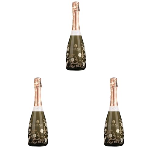 Acquesi Asti Spumante Docg Moscato Bianco Lieblich (1 x 0.75l) (Packung mit 3) von Acquesi