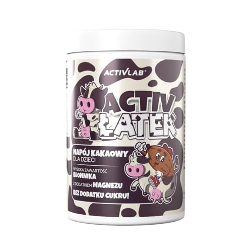 Activlab Activlatek Zuckerfreies Kakaogetränk 500 g, reich an Eiweiß, Ballaststoffen und Magnesium, heiß und kalt, mit Wasser oder Milch Activlab Activlatek Zuckerfreies Kakaogetränk 500 g, reich an Eiweiß, Ballaststoffen und Magnesium, heiß und kalt, mit Wasser oder Milch von Activlab