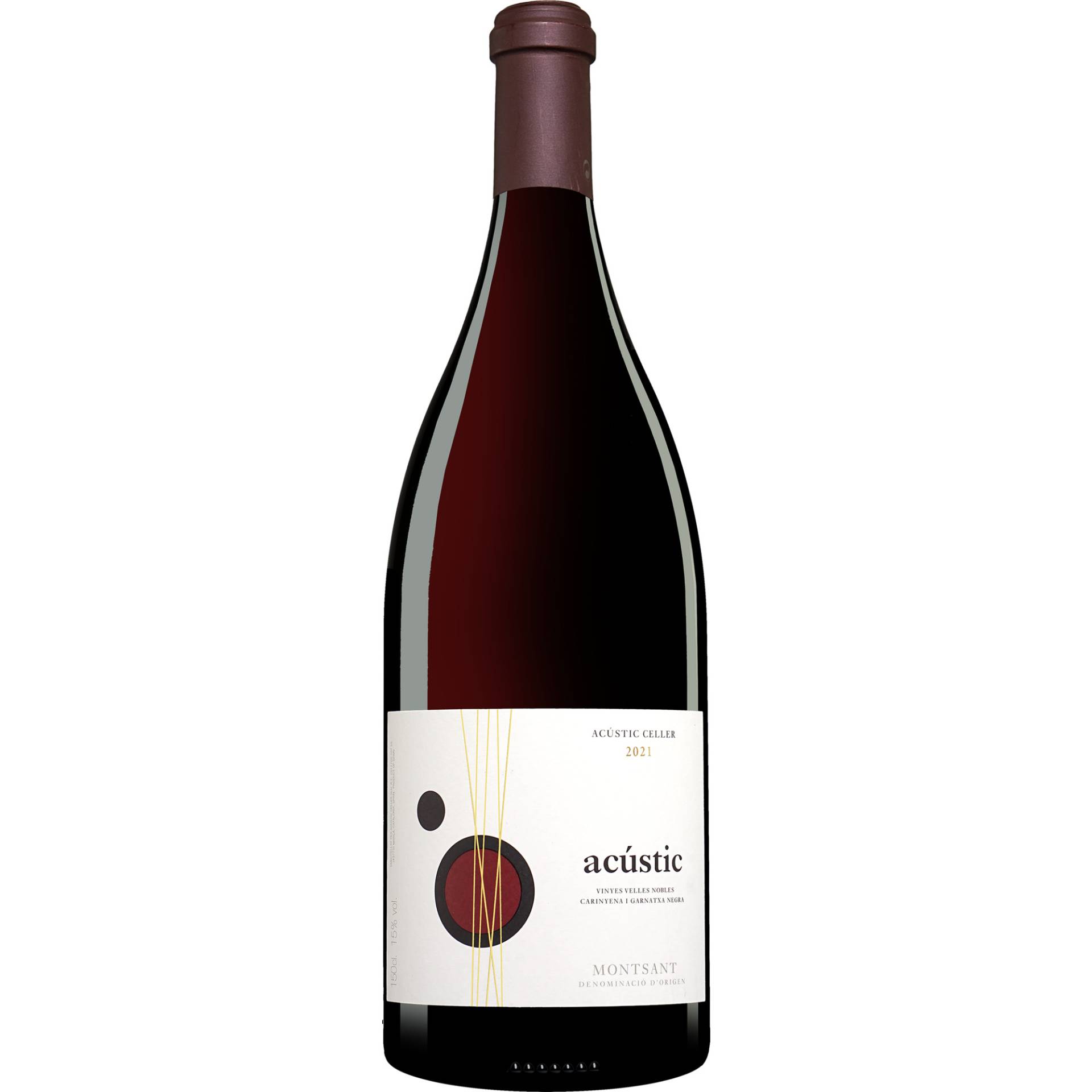 Acústic Negre - 1,5 L. Magnum 2021 1.5L 15% Vol. Rotwein Trocken aus Spanien Acústic Negre - 1,5 L. Magnum 2021 1.5L 15% Vol. Rotwein Trocken aus Spanien von Acústic Celler