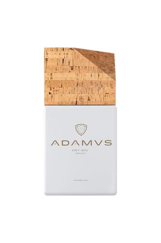 Adamus Personalisierter Premium Bio-Gin - 250cl | Handwerklicher Gin mit personalisiertem Kork und Bio-Pflanzen von Adamus