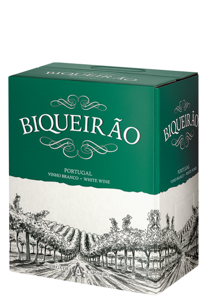 Biqueirão Branco Bag-in-Box - 5,0 L - Adega Cooperativa de Carvoeira - Portugiesischer Weißwein von Adega Cooperativa de Carvoeira