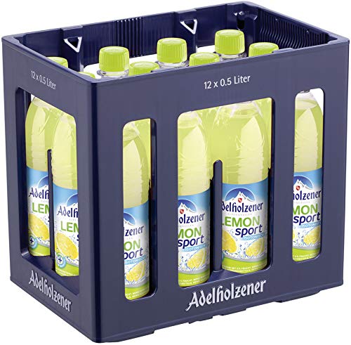 Adelholzener, Lemon Sport 12 x 0.5 l (MEHRWEG inkl. EUR 3.30 Pfand) von Adelholzener