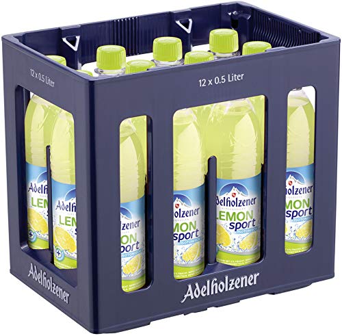 Adelholzener, Lemon Sport 12 x 0.5 l (MEHRWEG inkl. EUR 3.30 Pfand) von Adelholzener