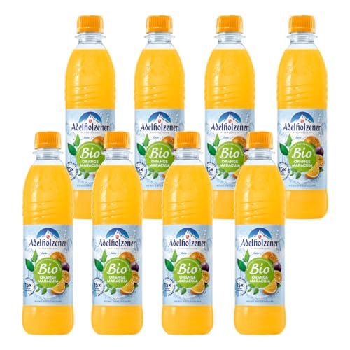 Adelholzener B I O Orange Maracuja 8 Flaschen je 0,5l von Adelholzener