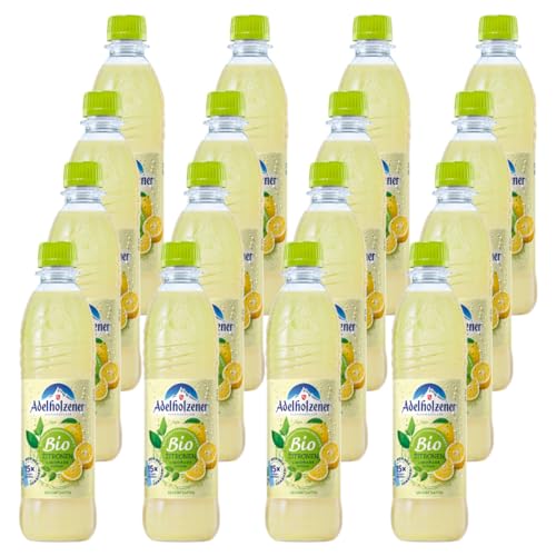Adelholzener B I O Zitronen Limonade 16 Flaschen je 0,5l von Adelholzener