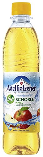 Adelholzener Bio Bio Schorle Apfel (24 x 500 ml) EINWEG Pfand von Adelholzener