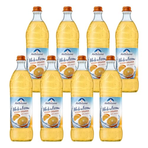 Adelholzener Bleib in Form Sunny Orange 8 Flaschen je 0,75l von Adelholzener