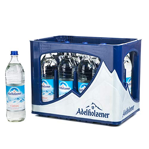 Adelholzener Mineralwasser, Classic 12 x 0.75 l (MEHRWEG inkl. EUR 3.30 Pfand) von Adelholzener