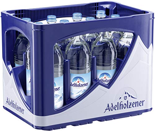 Adelholzener Mineralwasser, Naturell 12 x 0.75 l (MEHRWEG inkl. EUR 3.30 Pfand) von Adelholzener