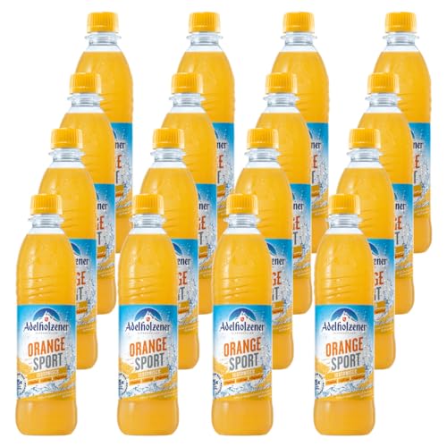 Adelholzener Orange Sport Iso 16 Flaschen je 0,5l von Adelholzener